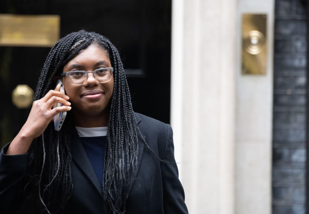 Trade and business secretary Kemi Badenoch